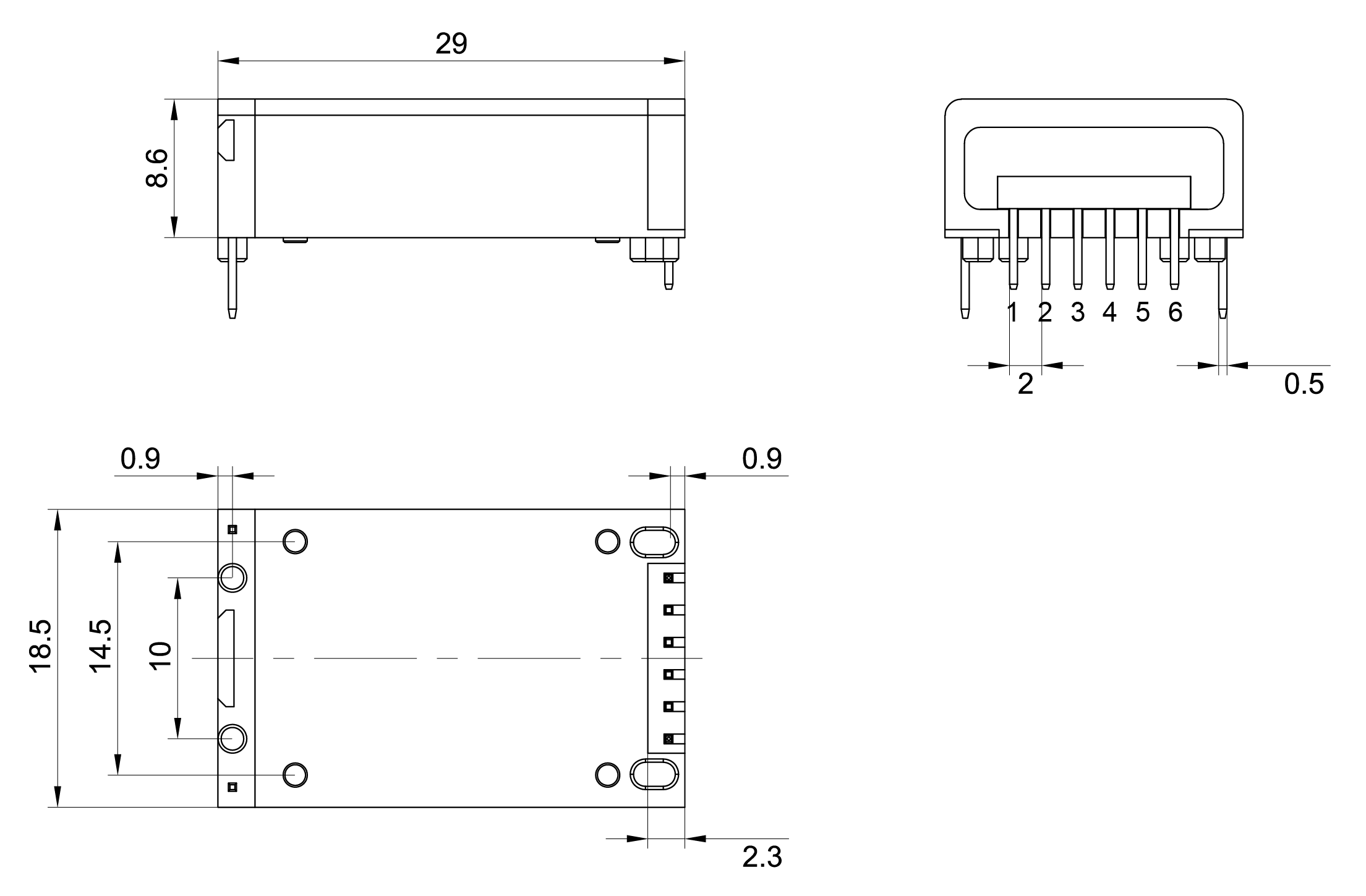 TMR8501尺寸图