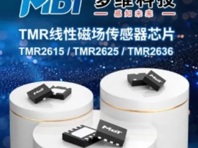 新品发布 | 多维科技推出TMR线性传感器TMR2615、TMR2625和TMR2636系列产品
