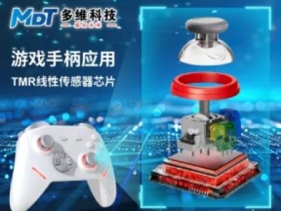 多维科技在德国Electronica和SPS展会上推出用于游戏手柄的新型TMR传感器芯片